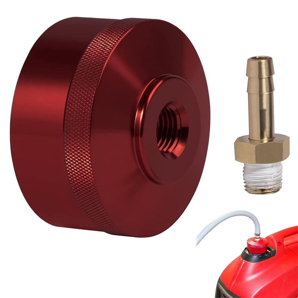 Red Extended Run Gas Cap Aluminum Fits for Honda EU3000i EU1000i EU2000i EU2200i
