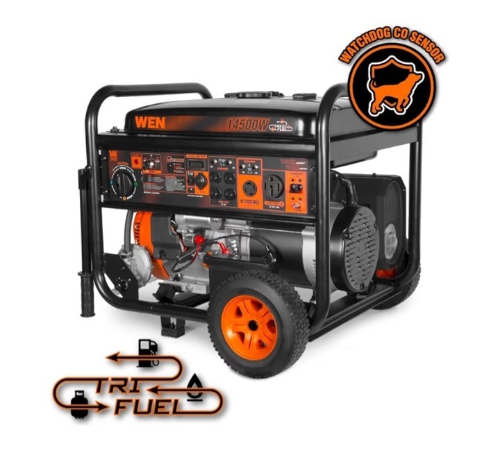 14,500-Watt 120V/240V Tri-Fuel Generator Gas Propane Natural Gas WE SHIP OVERSEA