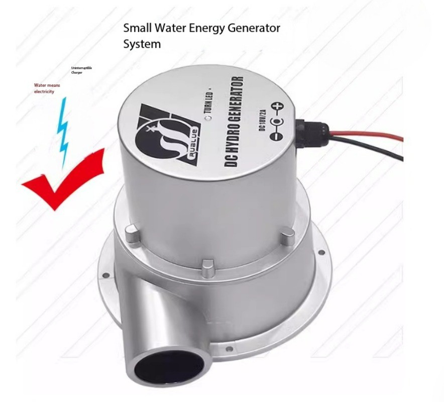 Hydroelectric Generator 12V24V Water Turbine Type DC Permanent Magnet Brushless