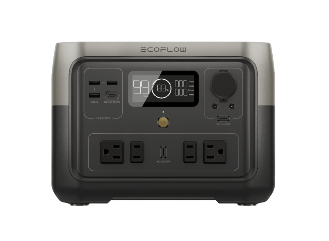 EcoFlow RIVER 2 Max Power Station 512Wh LFP Generator Certified Refurbished