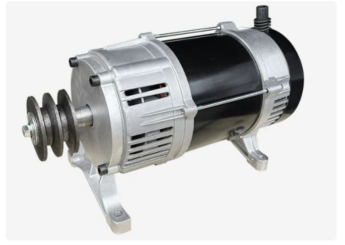 220V Small AC Generator with All-Copper Pulley for Gasoline and Diesel Engines