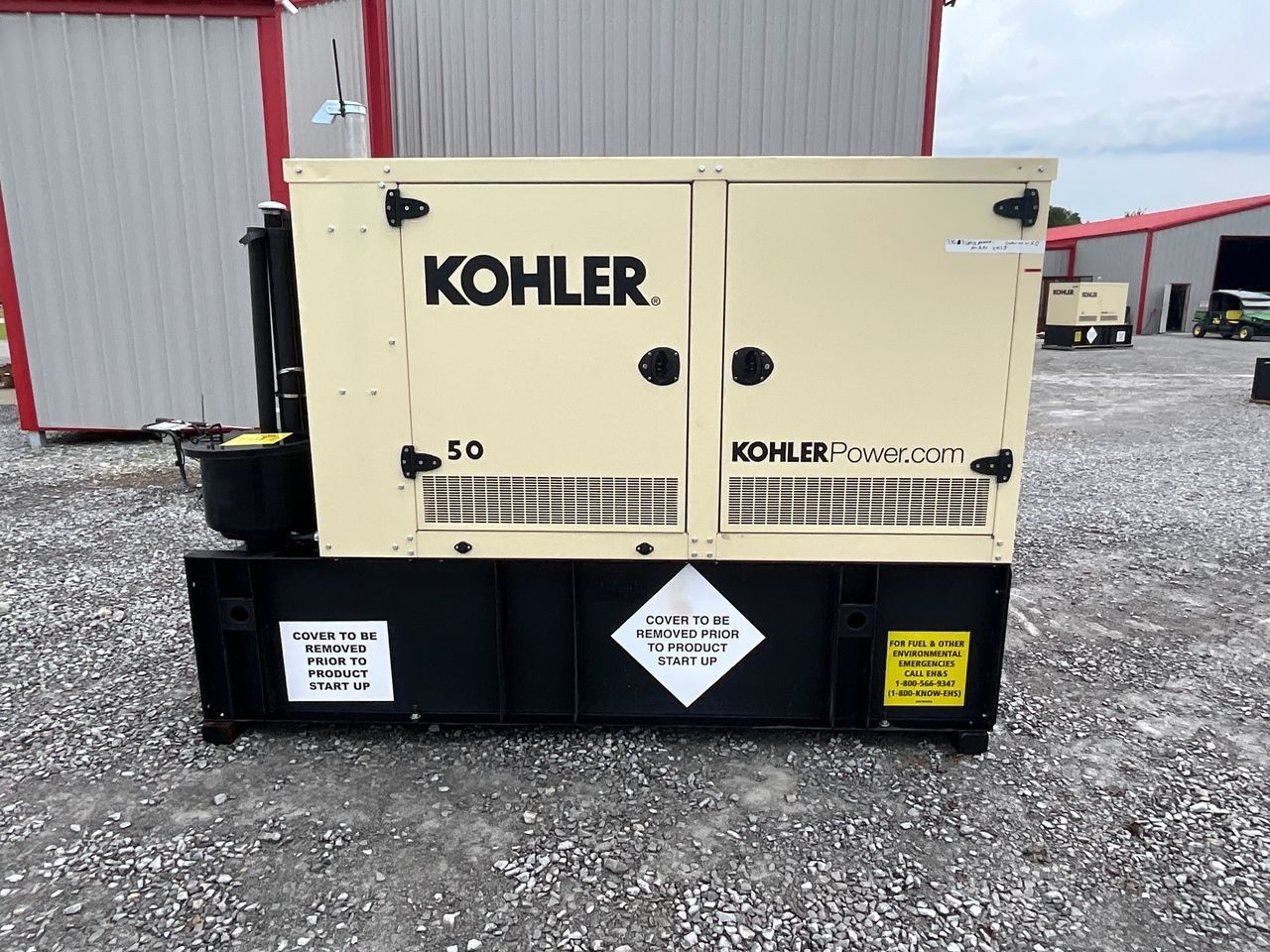 2019 New Surplus 50kW Kohler Diesel Gensets