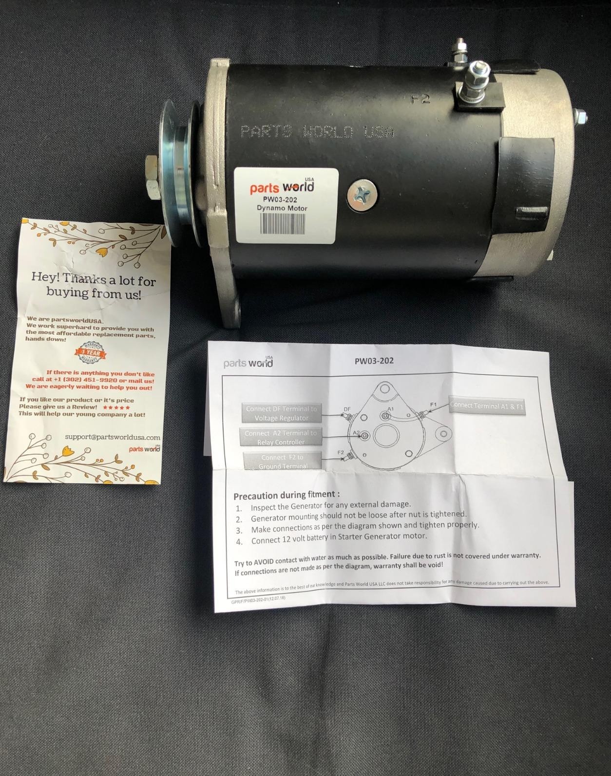 Replacement Starter Generator for EZ-GO Golf Carts