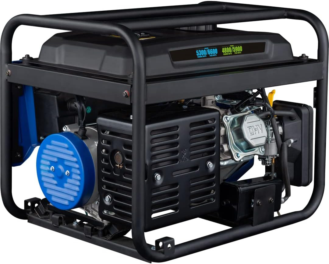 6600 Watt Dual Fuel Portable Generator with Remote Start & CO Sensor