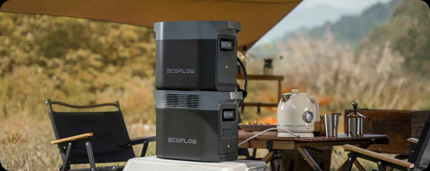 EcoFlow DELTA 2 Smart Generator Extra Battery 1024Wh for Outdoor, RV, LiFePO4