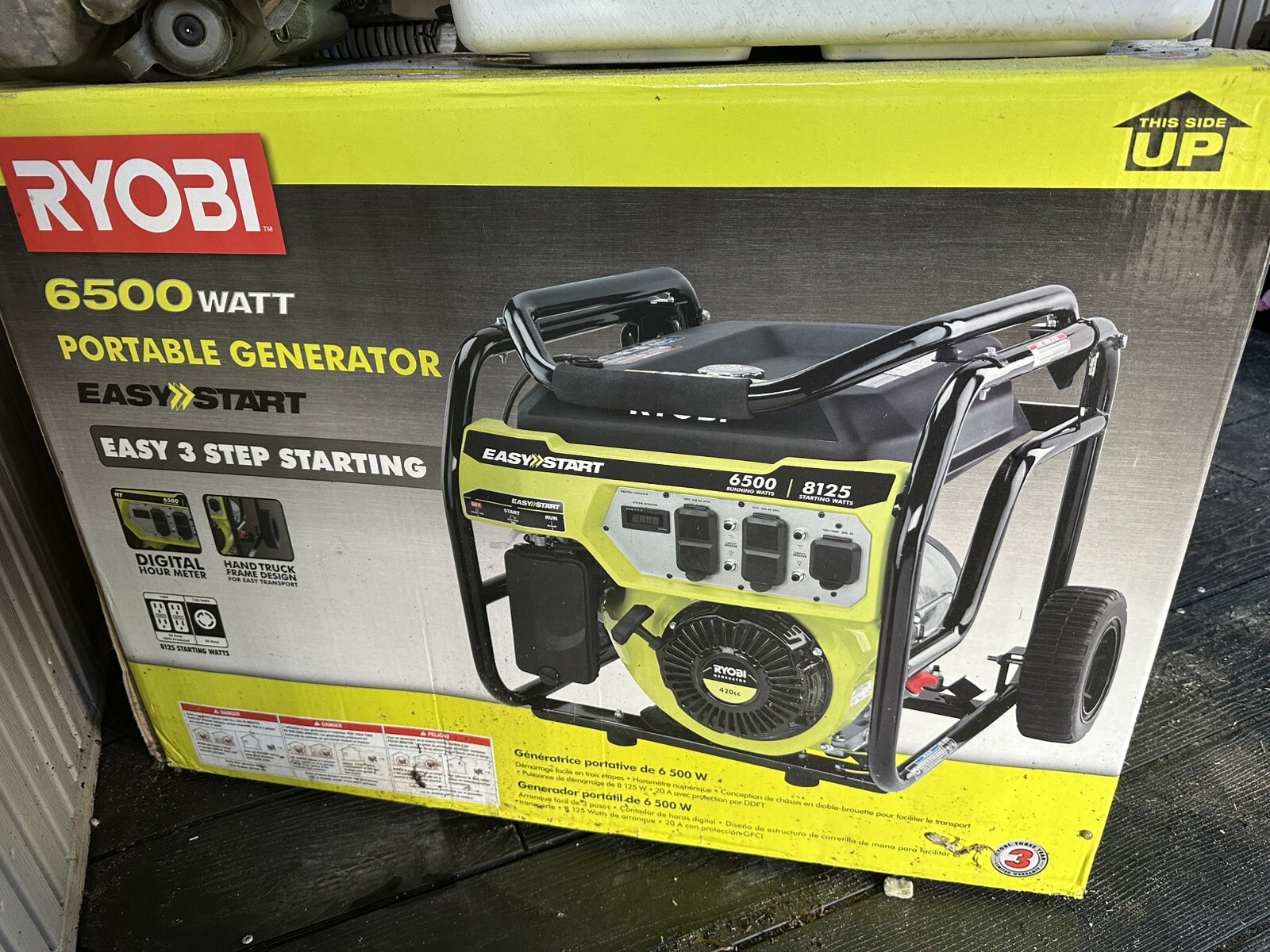 Ryobi Generator 6500 WATT