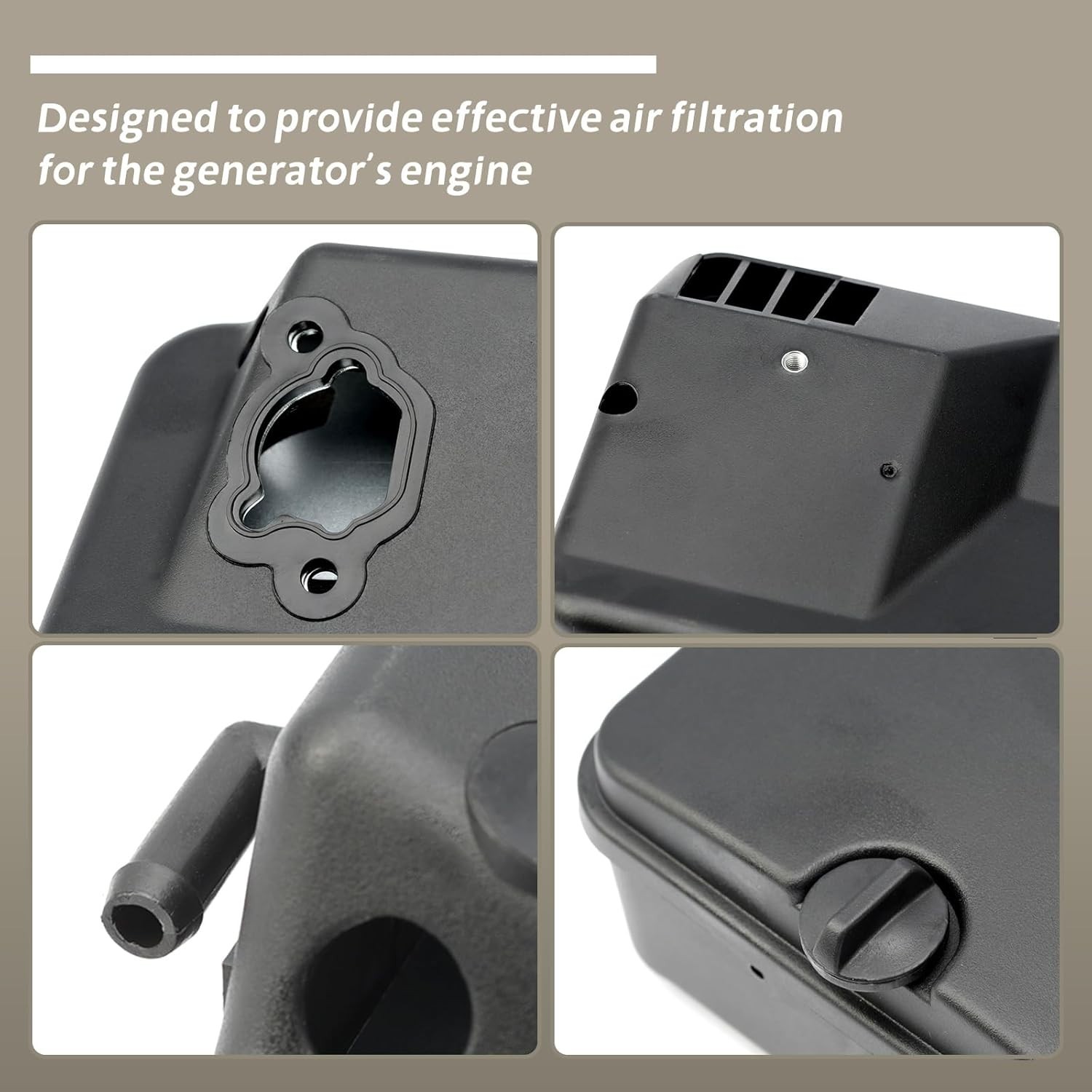 Air Filter Cleaner Box Housing Assembly Compatible w/ Generac Portable Generator
