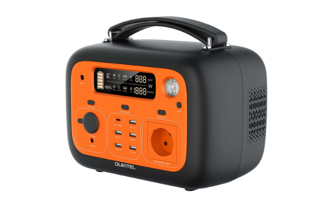OUKITEL P501 Portable Power Station 505Wh 140400mAh Portable Generator 500W