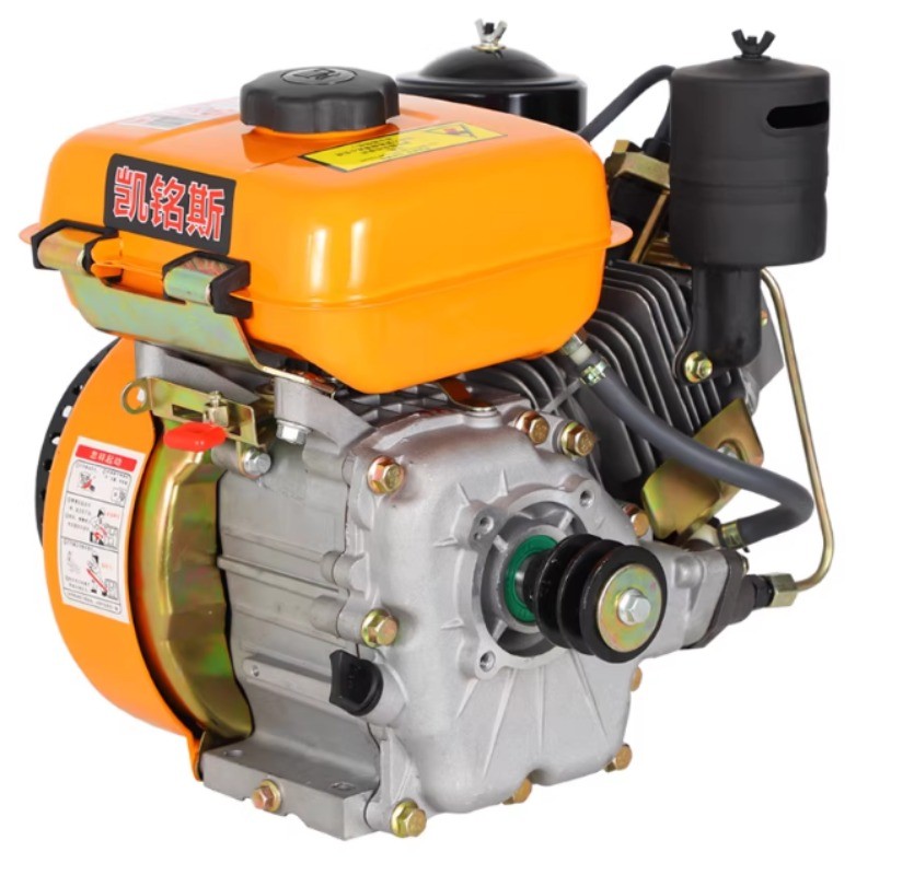 168F Compact Air-Cooled Diesel Engine 4 HP Water Pump Boat Power Thresher