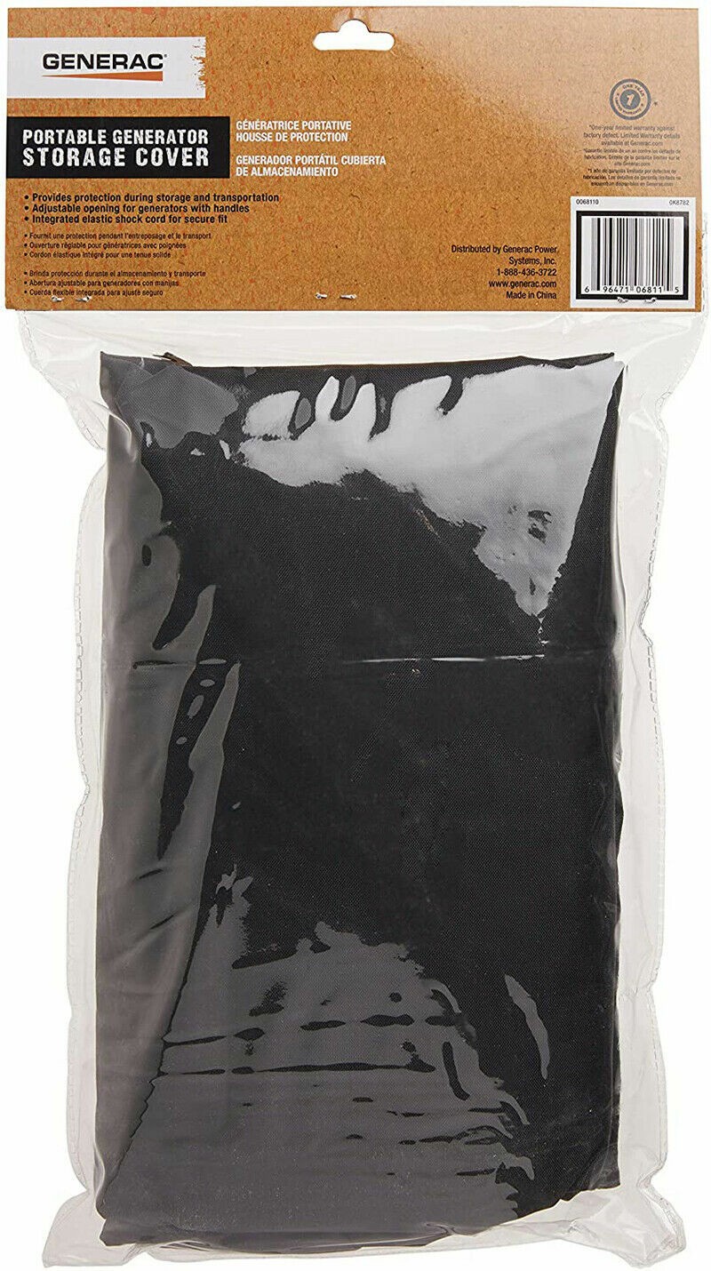 5-8 kW Generator Storage Cover for Generac 7500 XT8500EFI GP5500 XG8000E XT8000E