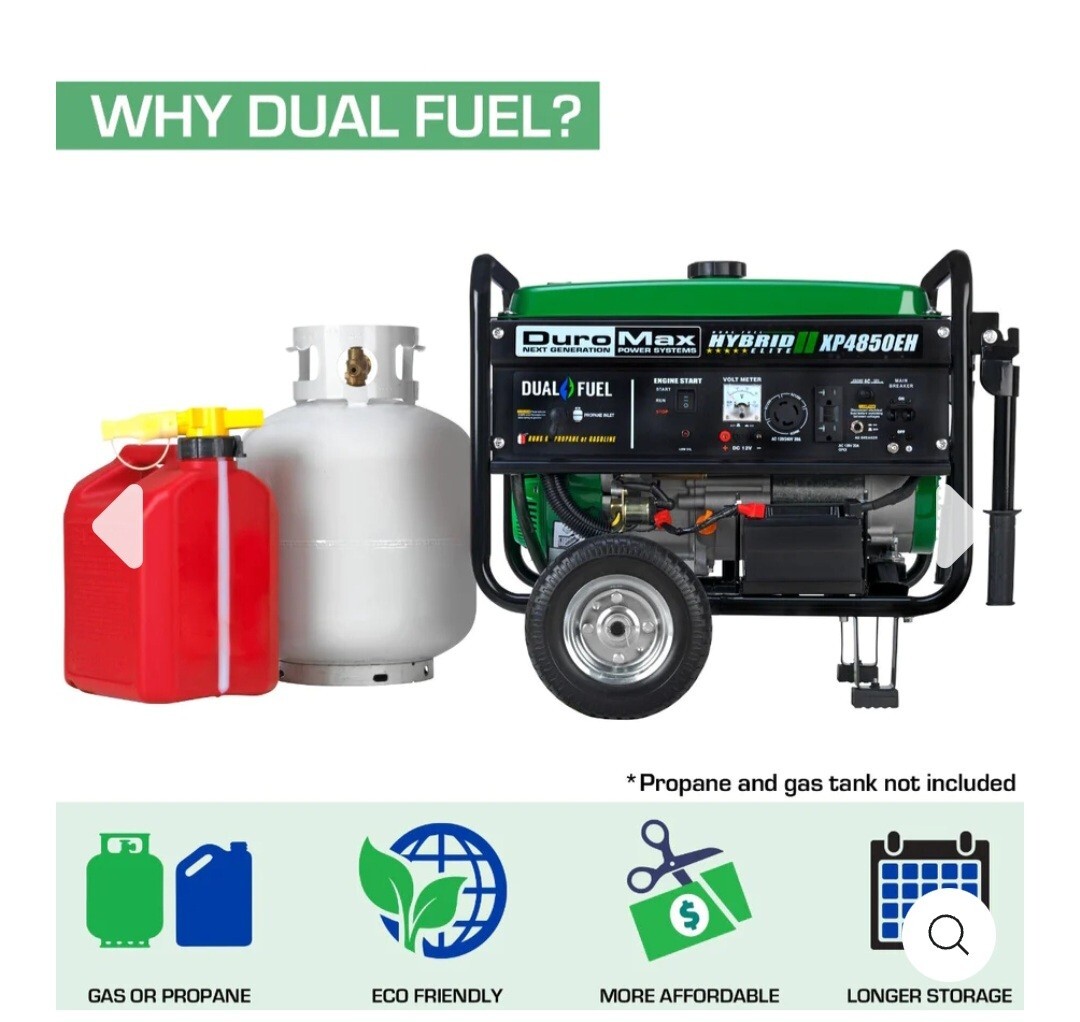 GENERATOR DuroMax Hybrid Elite XP4850EH