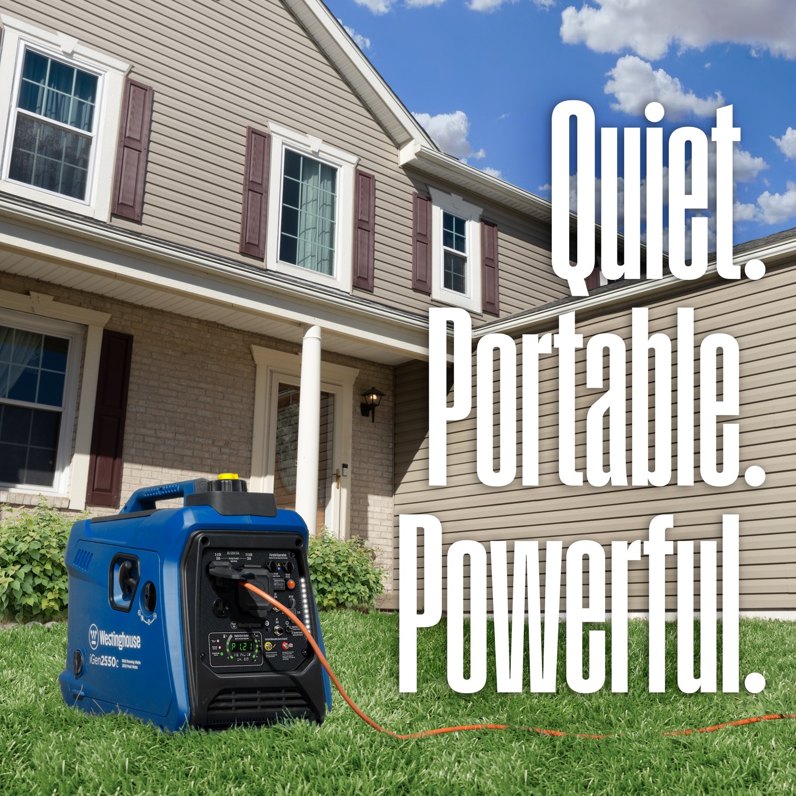 Westinghouse Open Box 2550 Watt Gas Portable Inverter Generator