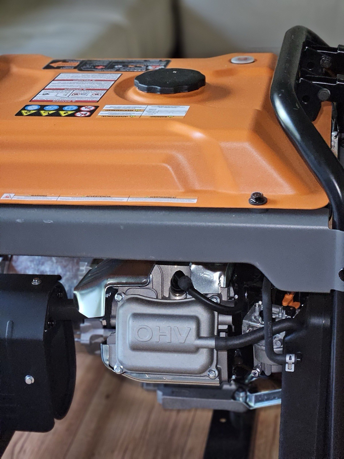 8125 / 6500-Watt Gasoline Powered Portable Generator with COSense