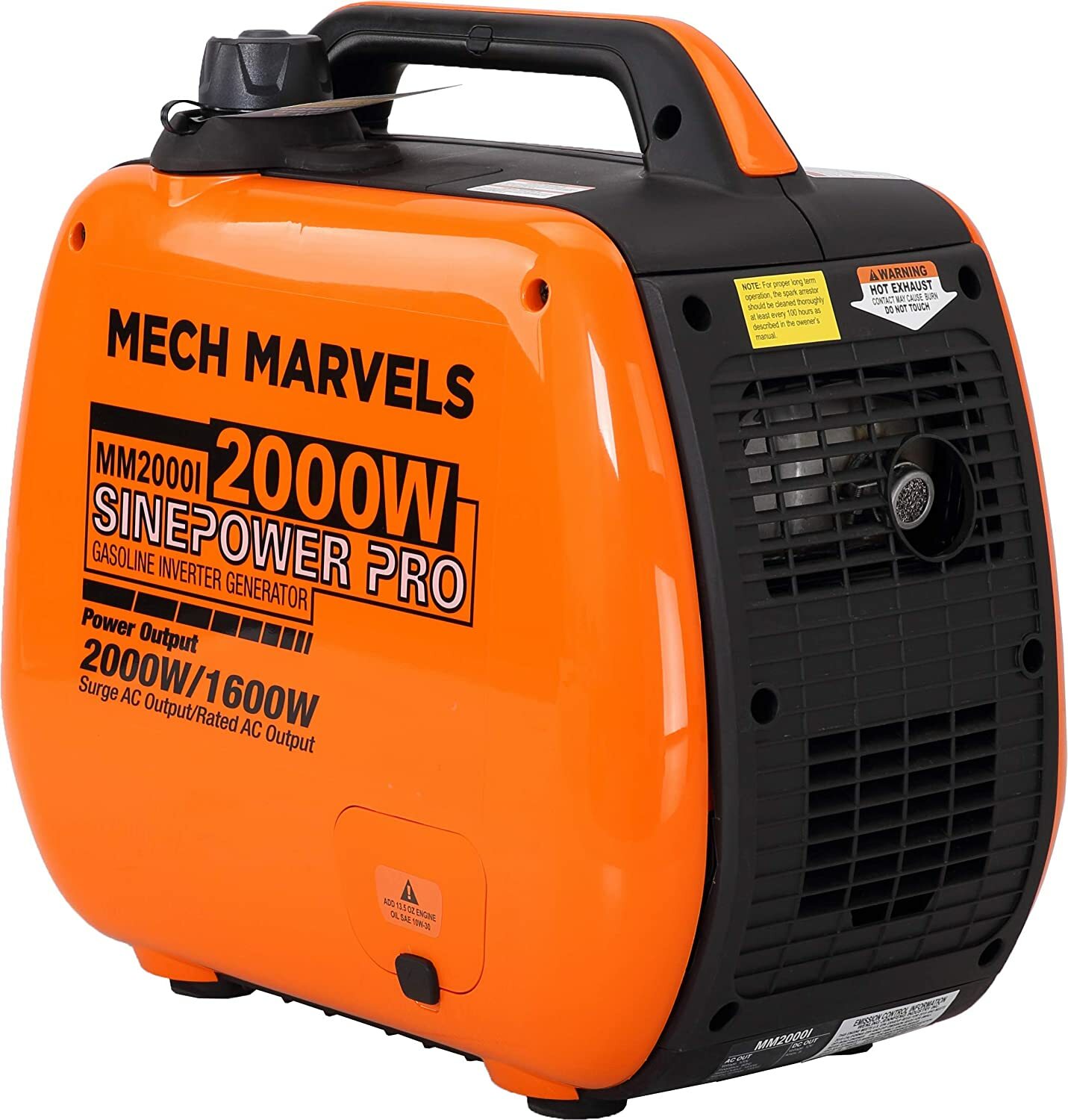 Mech Marvels Portable Generator 2000 Watt Ultra Quiet