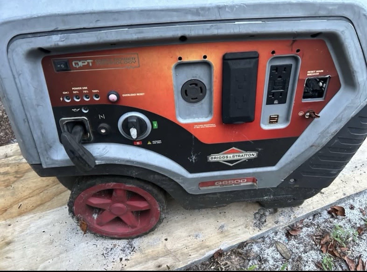 Briggs & Stratton Q6500 QuietPower Generator Pull Start