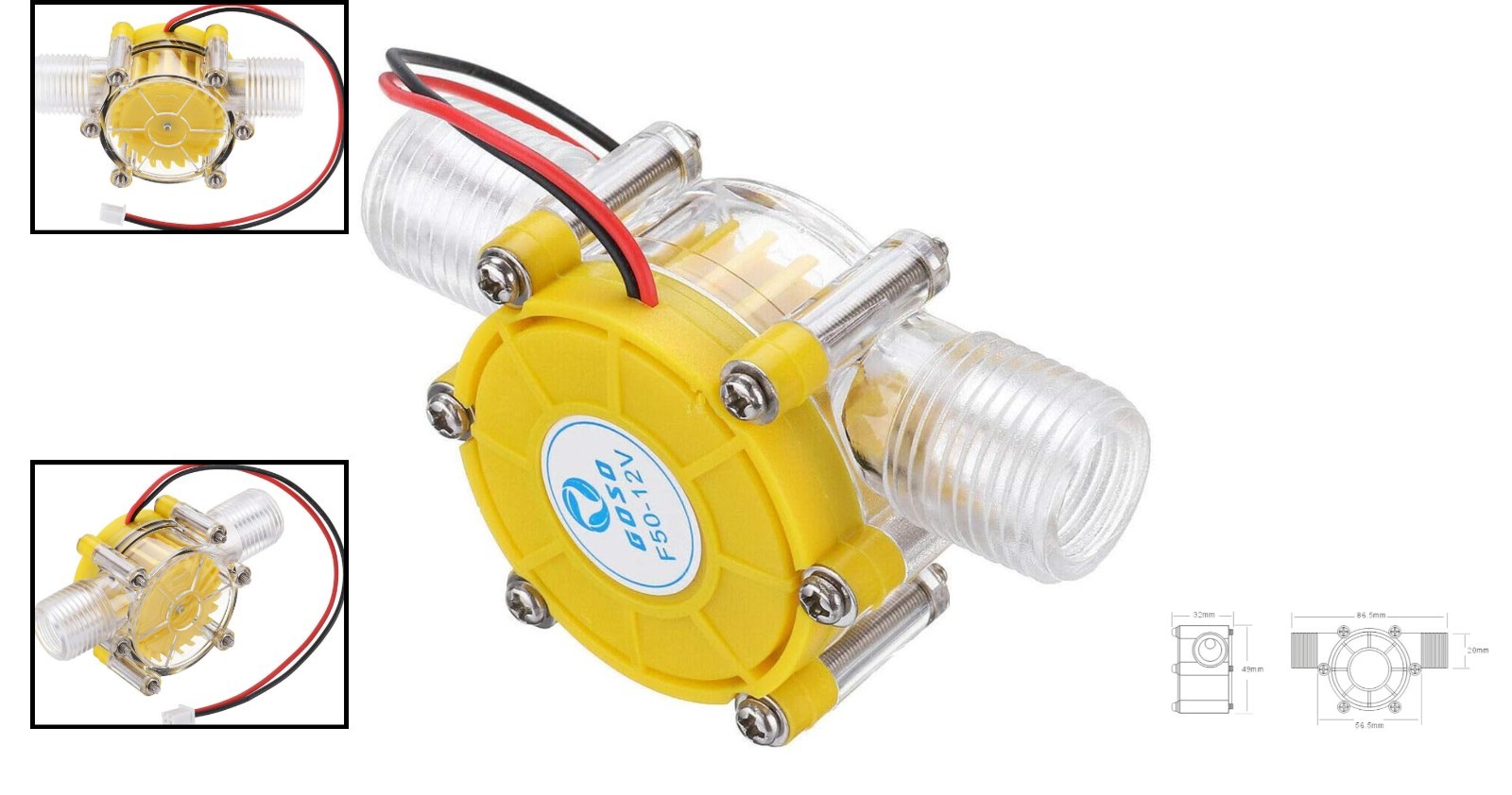Eco-Friendly 12V Hydro Generator – 3000 Hour Runtime for Outdoor Adventures
