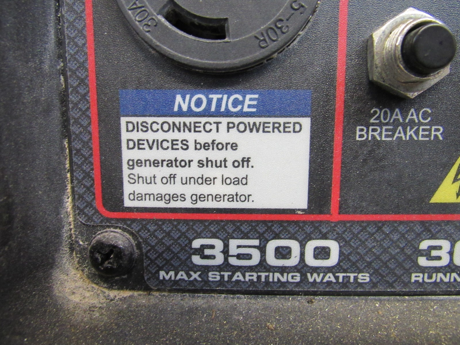 PREDATOR 3500 Watt SUPER QUIET Inverter Generator with CO SECURE Technology, EPA