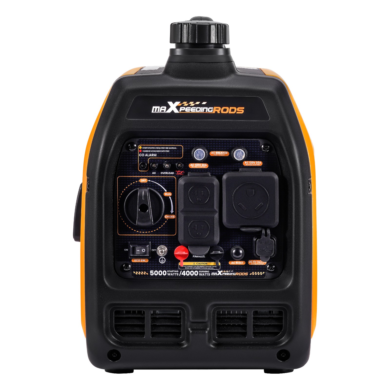 Quiet Gasoline Inverter Generator 5KW Portable 23kg for Home Backup Camping