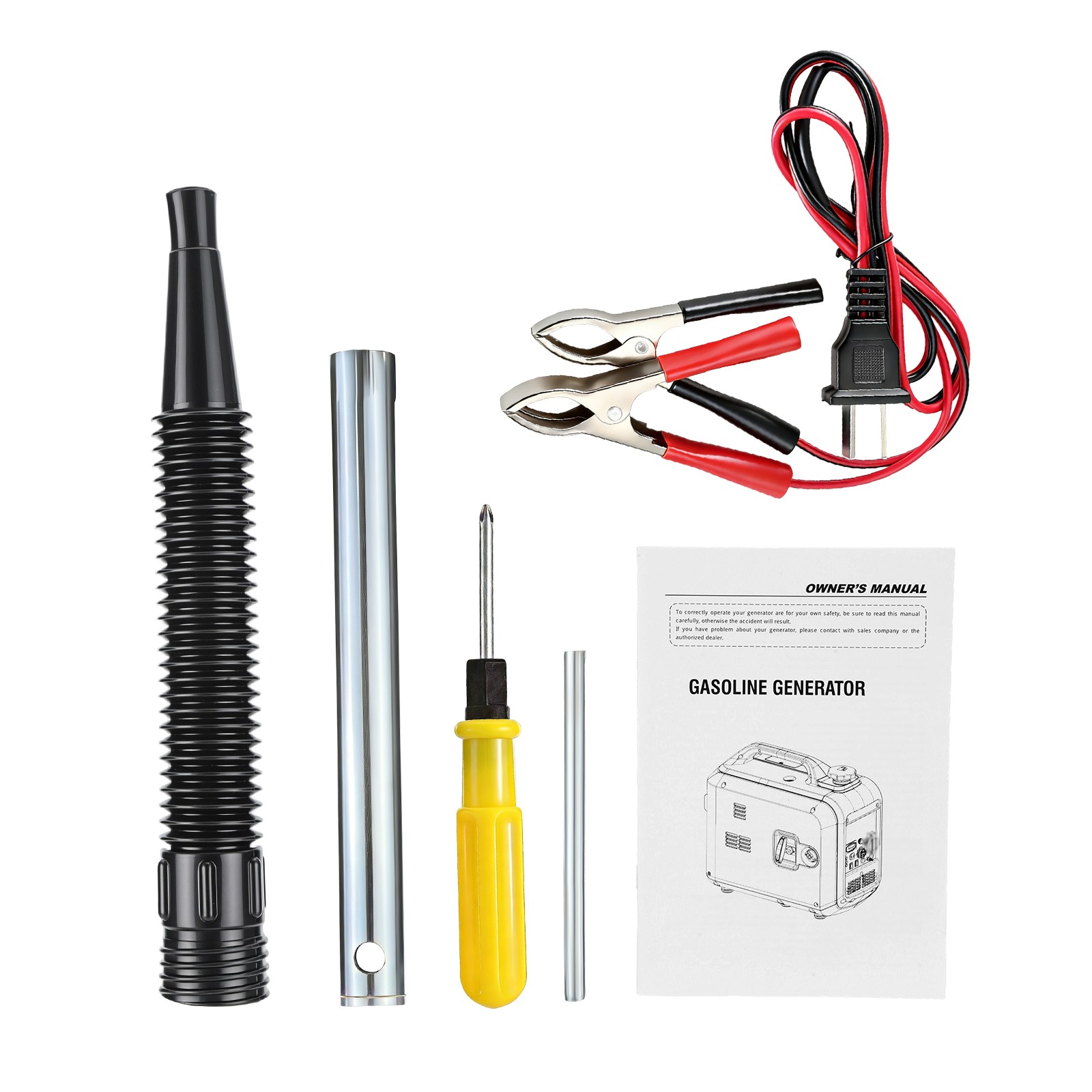5000W Portable Inverter Generator Quiet Gasoline Powered For Outdoor Camping RV