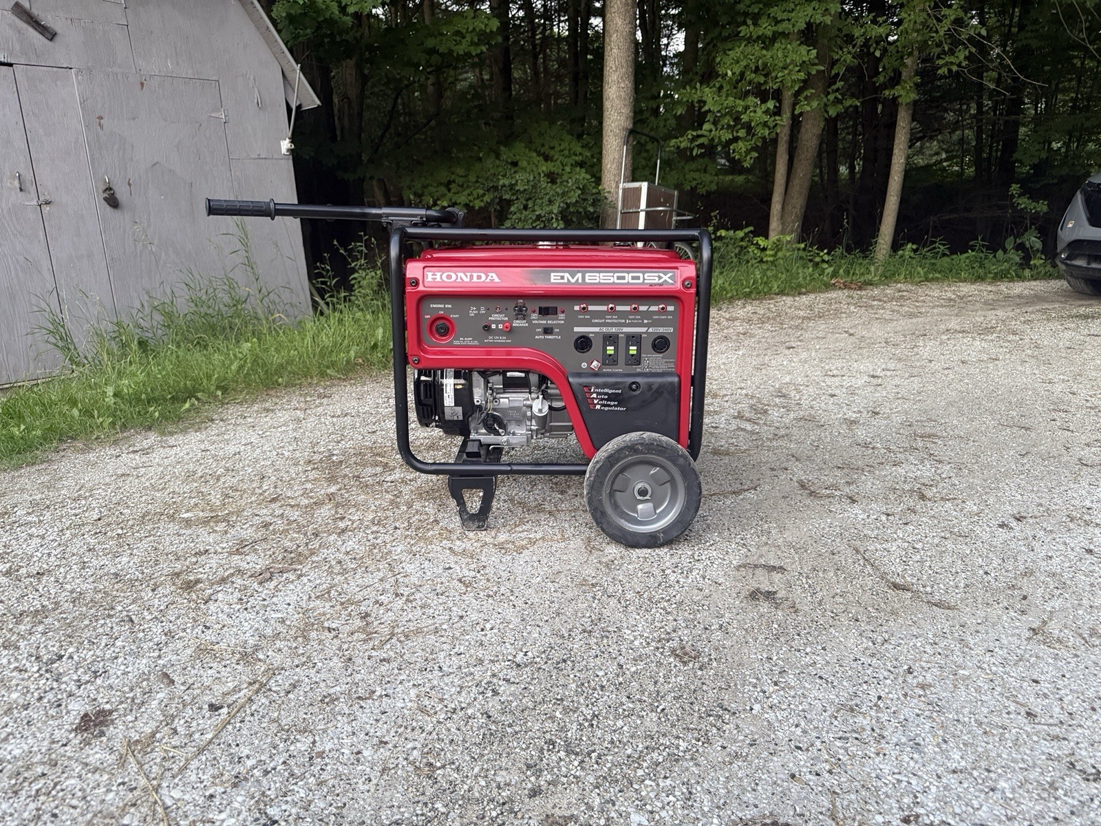 Honda EM6500SX Generator barely used Less Than 1 Hour Ran Includes Transfer Cord