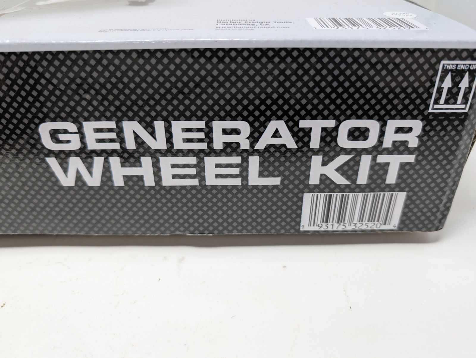 Generator Wheel Kit for Predator Generators ~ 8″ Flat Free Tires Item 68531 (US)