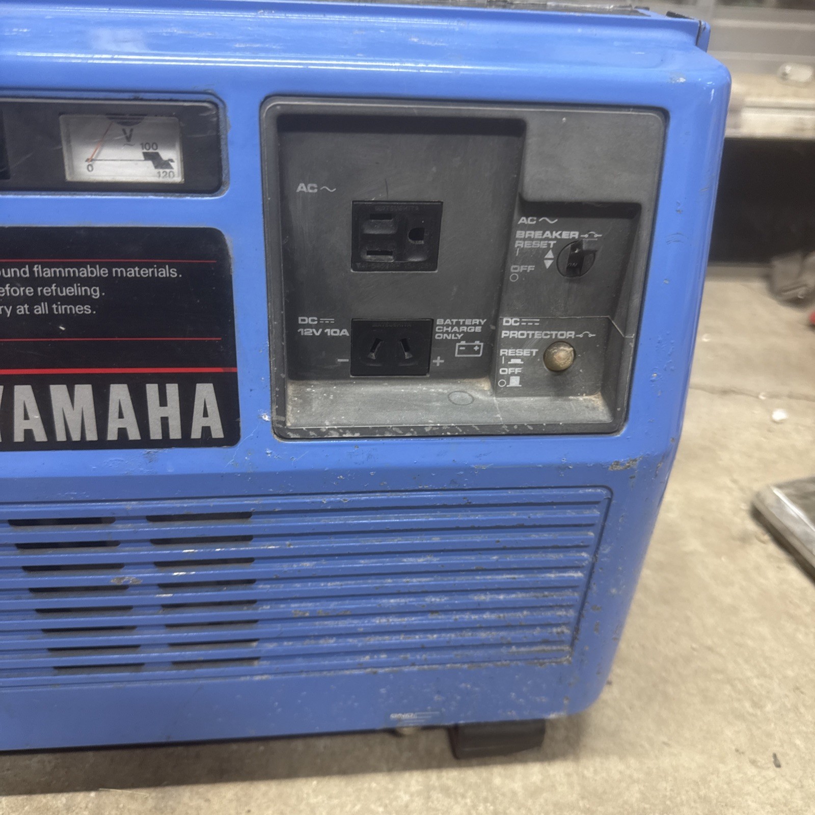 Yamaha Ef600 Generator 120V 60Hz EF 600 Running Free Shipping