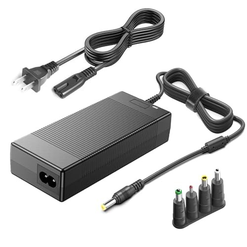 90W Universal AC Adapter Charger for Portable Power Station 300W to 600W