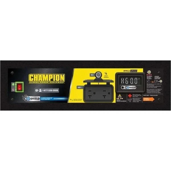Champion Power Equipment 1500-Watt Portable Generator with CO Shield