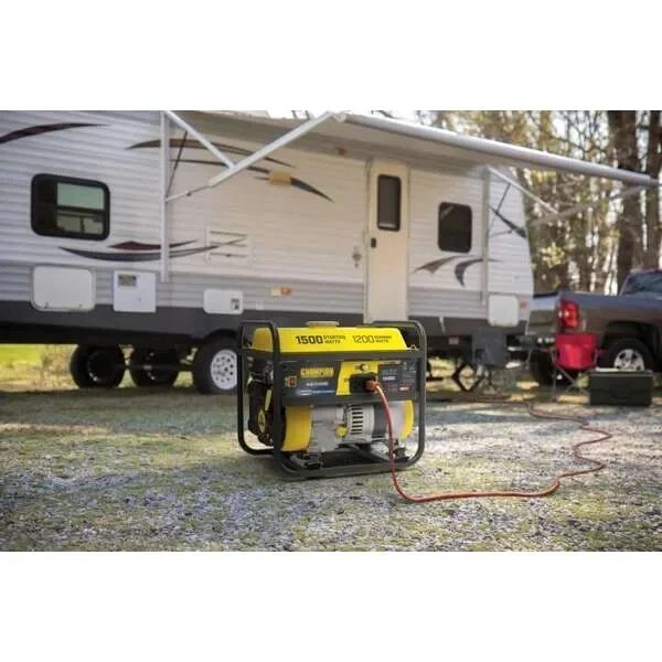 Champion Power Equipment 1500-Watt Portable Generator with CO Shield