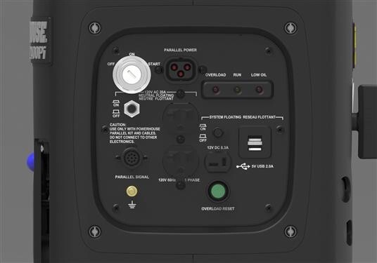 POWERHOUSE PH2400Pi Inverter Generator Electric & Recoil Start 2400 Max Watt Out