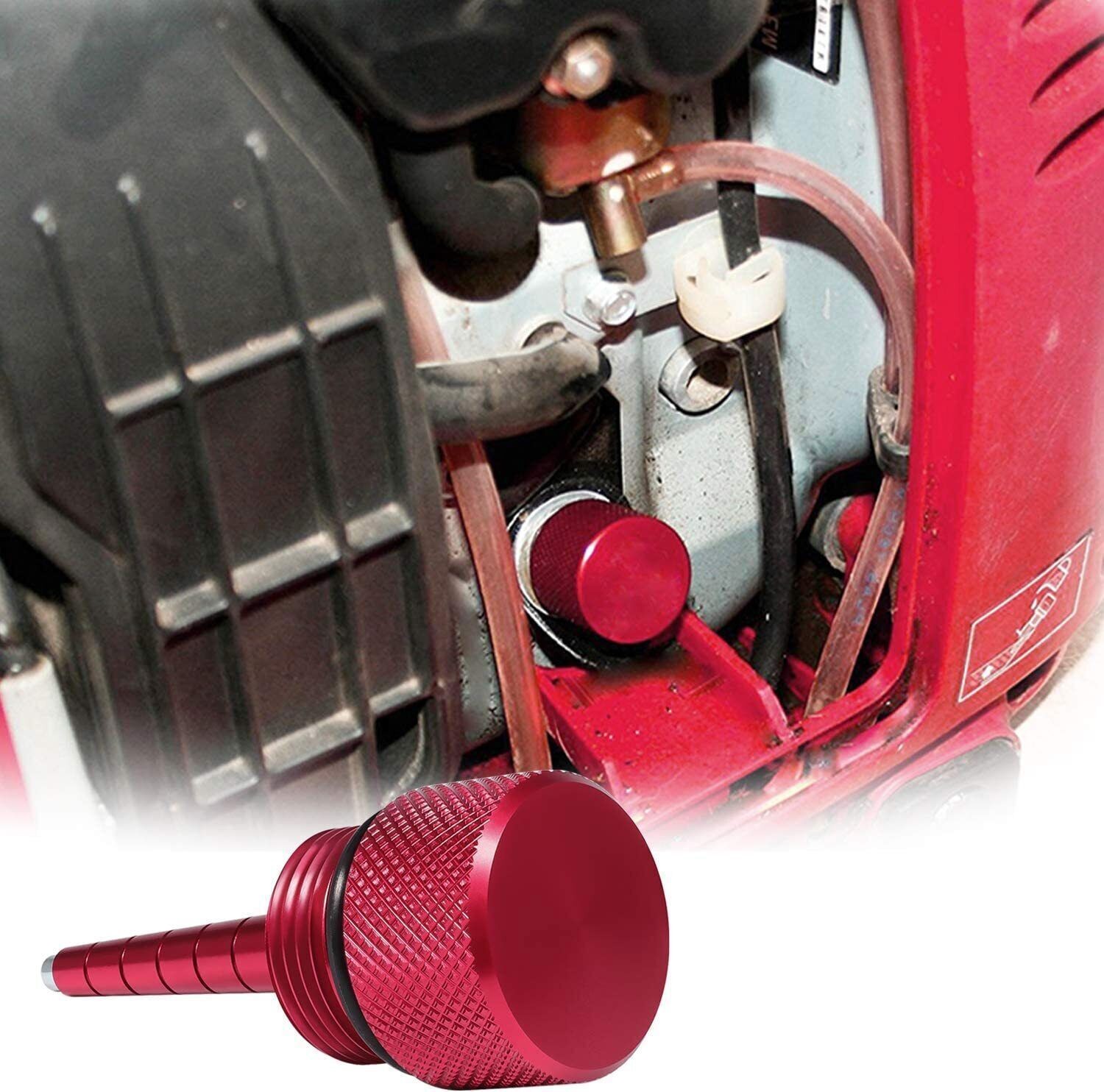 Magnetic Oil Dipstick For New Honda Generator EU2200i Aluminum Red