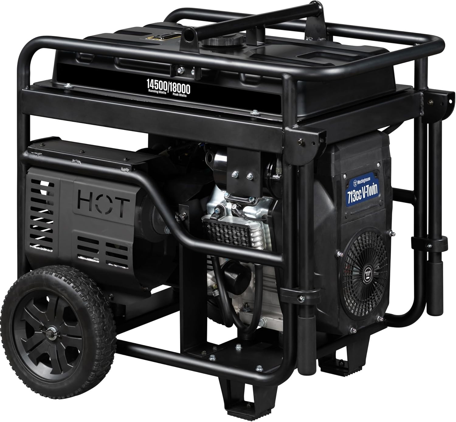 Westinghouse 18,000-W Portable Gas Powered Generator w/ Remote Start, CO Sensor