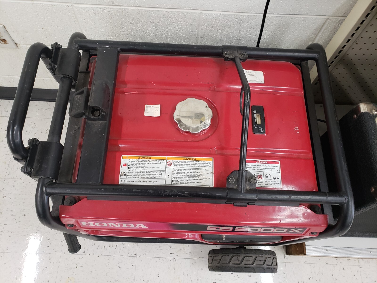 Honda eb5000x generator Red, Industrial Grade
