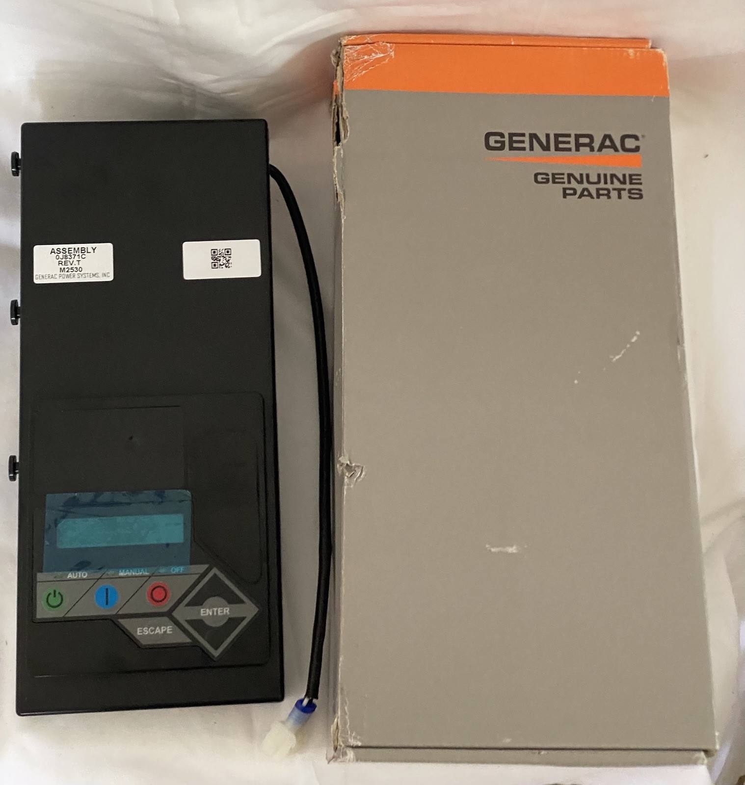 Generac Controller Assembly AC HSB Part# 0J8371C