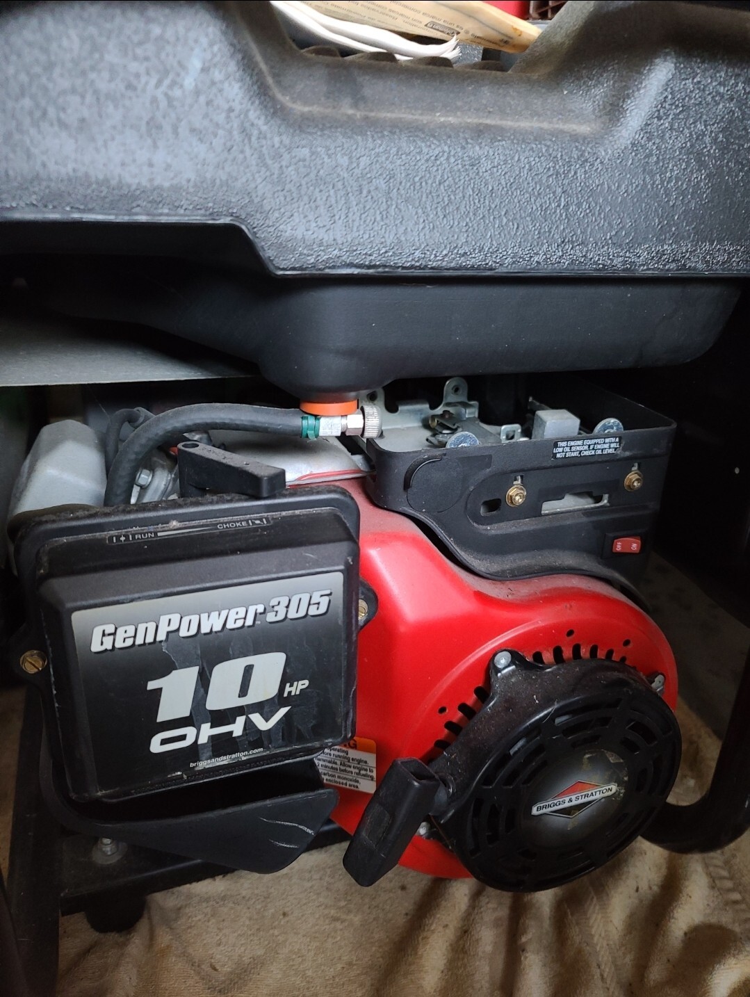 Backup generator portable 6250 W Coleman Briggs & Stratton Excellent Condition