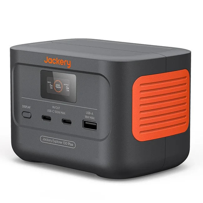 Jackery Explorer 100 Plus 99Wh Portable Power Station With Mini Carrying Bag