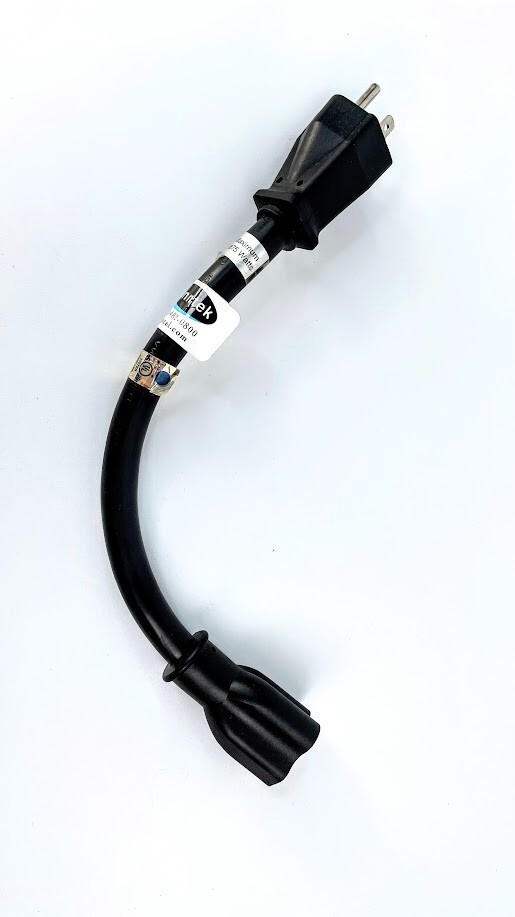 Conntek 12in P515520 NEMA 5-15P to 5-15/2 Power Adapter Pigtail 1875 Watts