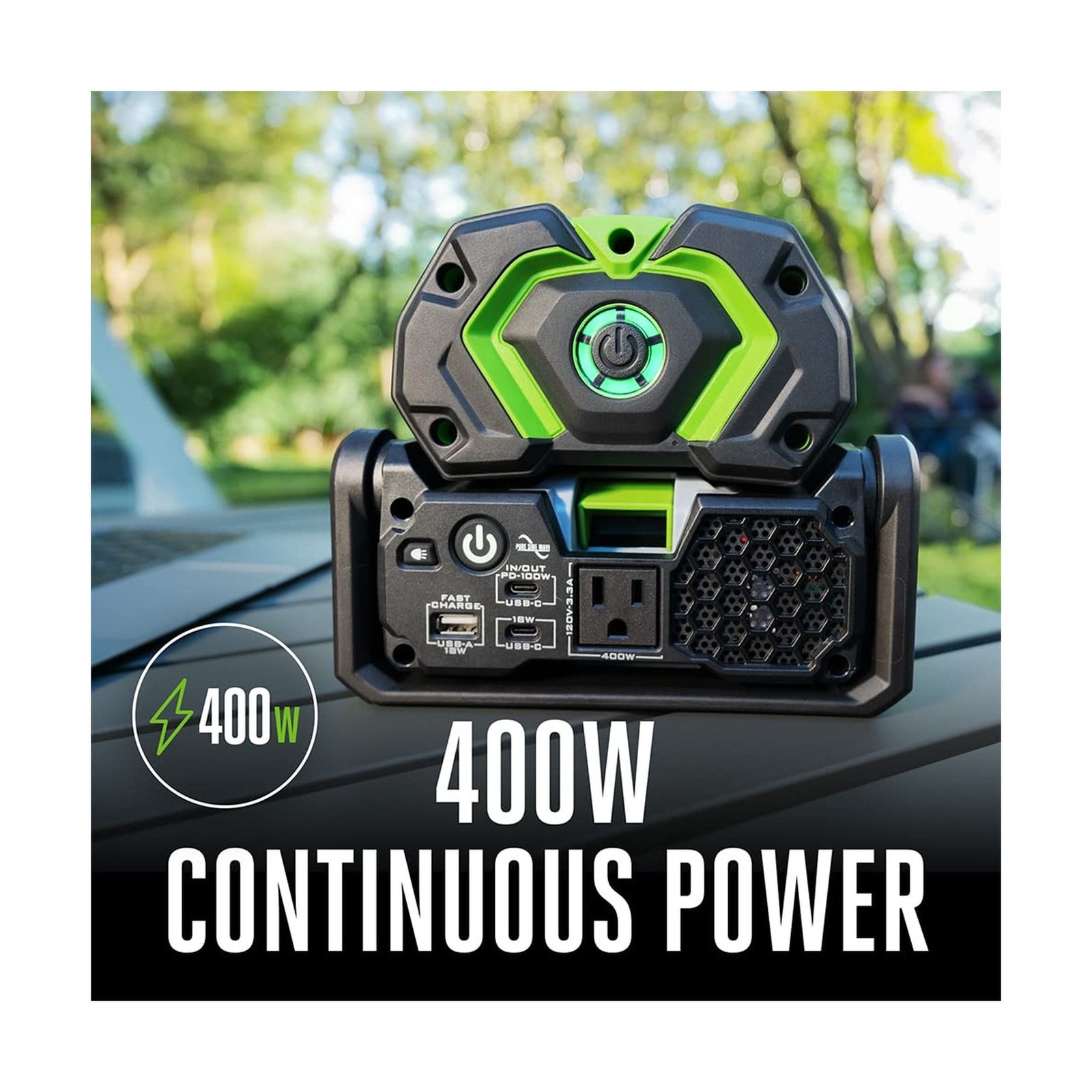EGO POWER+ Portable Inverter, 400W, Power Inverter Generator, Quiet. Battery …