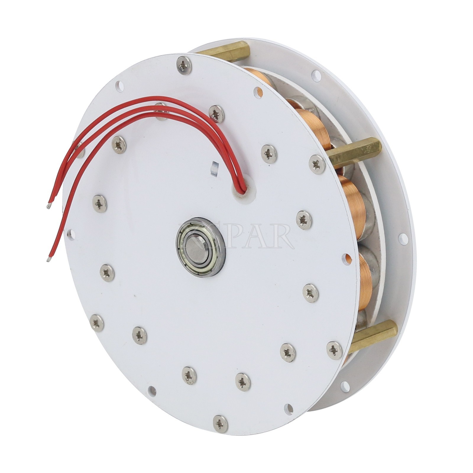 100W 100-650RPM Three-Phase AC Generator Micro Disc Generator with Iron Core