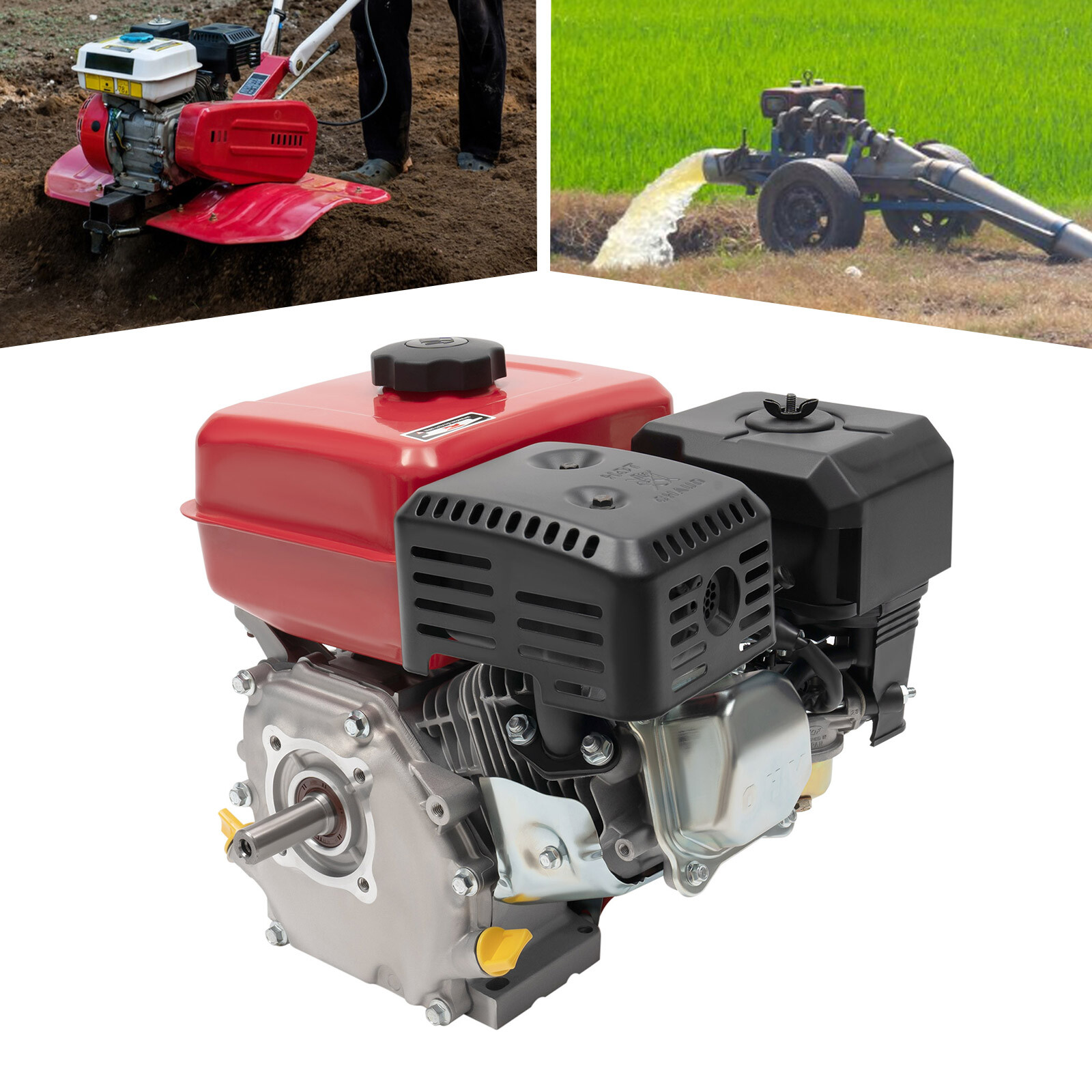 3000w Gas Powered Engine, 7.5 Hp Motor 4 Stroke Gas Powered Portable Engine