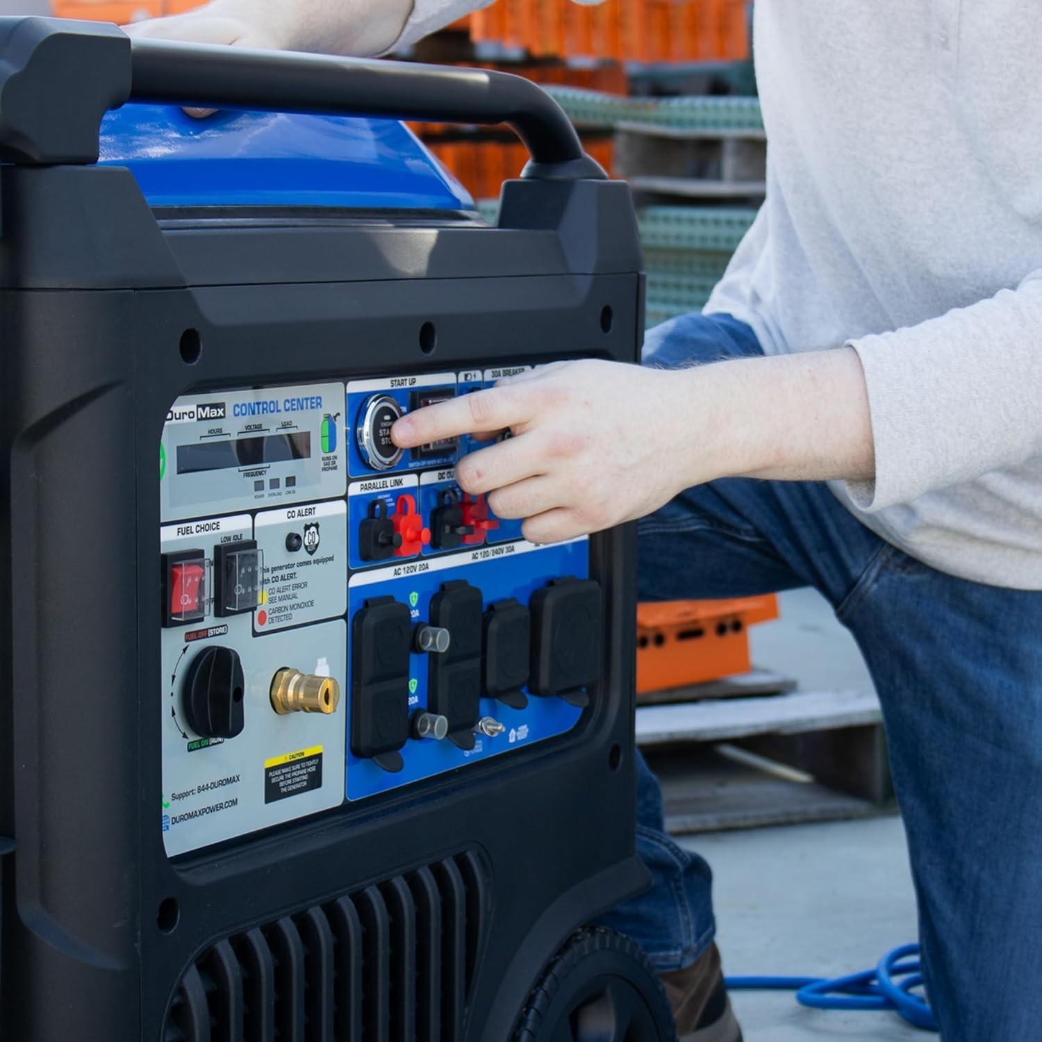 XP11000iH 11,000-Watt Dual Fuel Portable Digital Inverter Generator – Gas & Prop