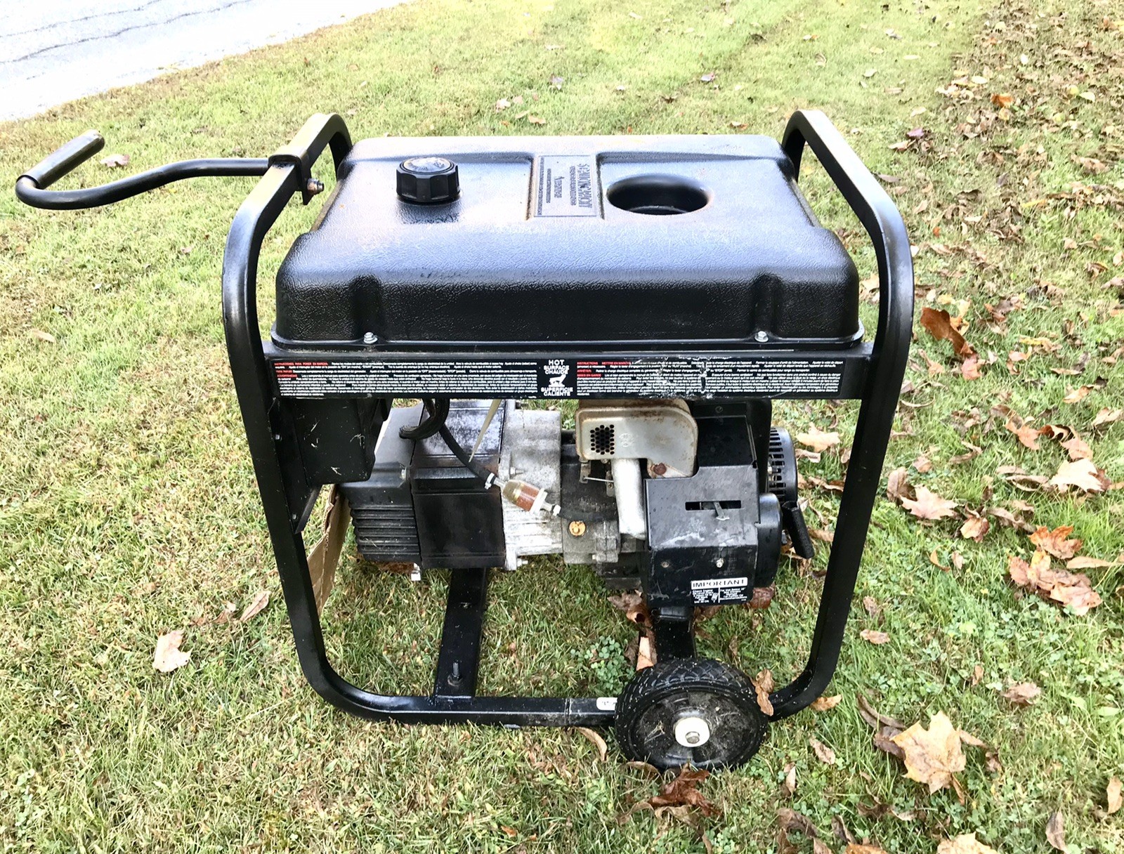 Coleman Portable Electric Generator – 5000 watt 10hp 6250 Max Output