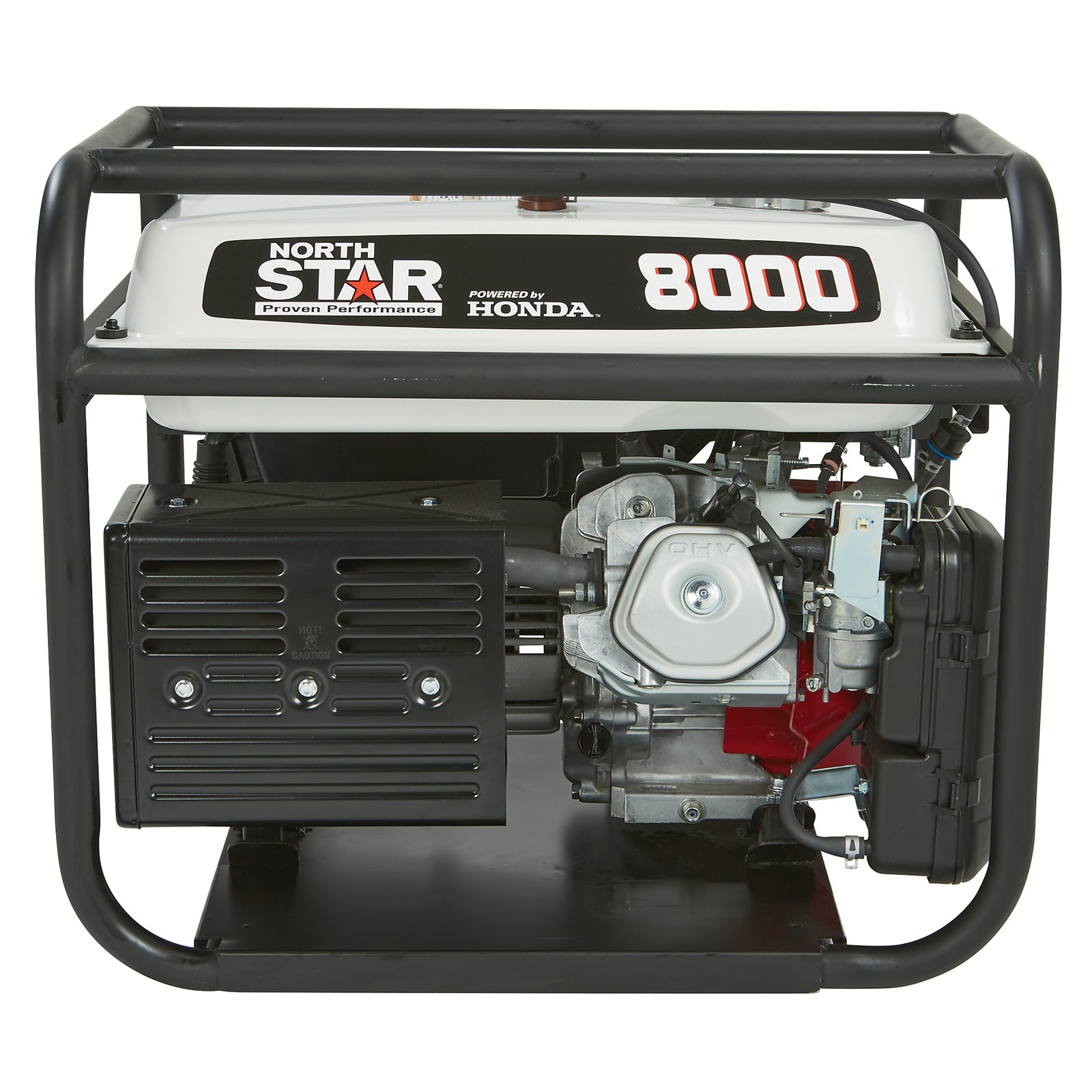 NorthStar Commercial-Grade Portable Generator, Honda GX390 OHV Engine, 6600