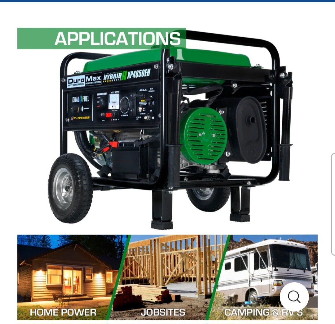 GENERATOR DuroMax Hybrid Elite XP4850EH