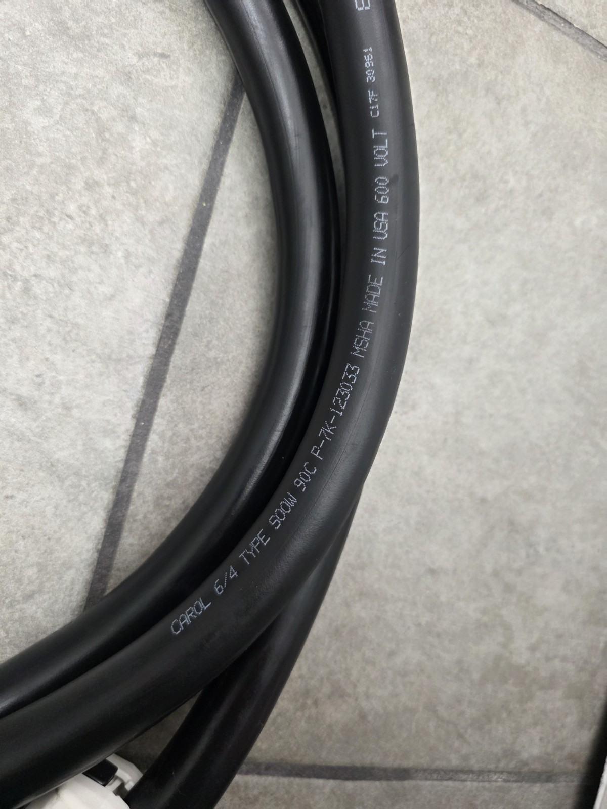 10FT 50 AMP ENTERTAINMENT CABLE GENERATOR POWER CS8164C/65C 480v 6/4 600v M/F