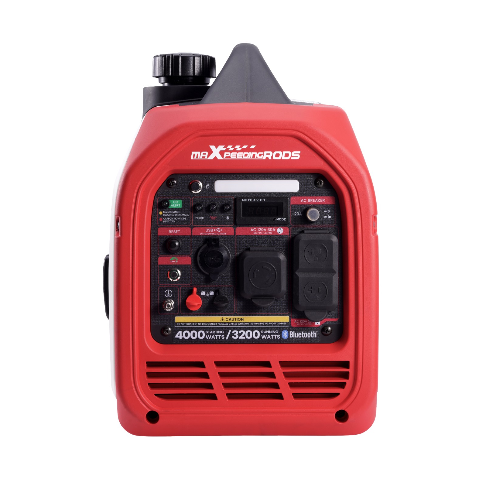 4000W Inverter Portable Generator Lightweight and Compact for Camping 120V USB
