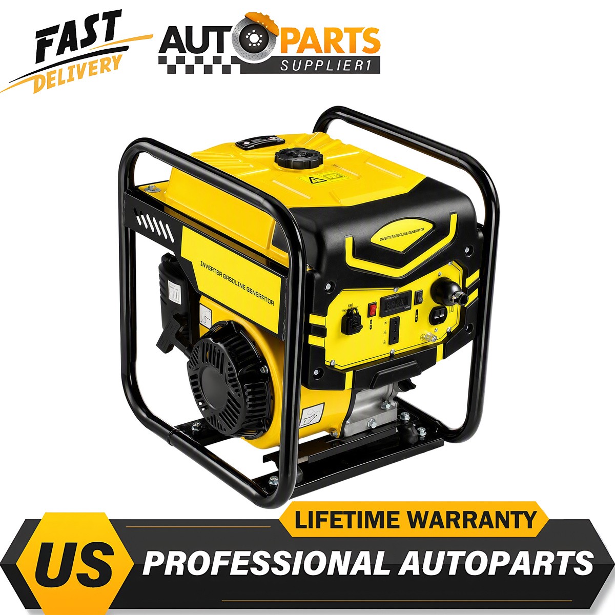Portable Inverter Generator Gas Powered Quiet 2.0KW Camping RV Generator