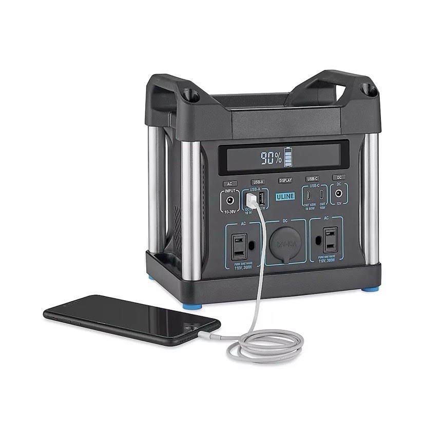 Power Ridge X-300 299Wh Portable Power Generator 110V USB DC Output Black