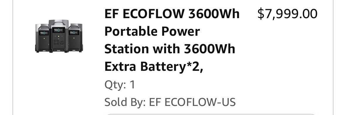 Eco Flow Electric 10800kh