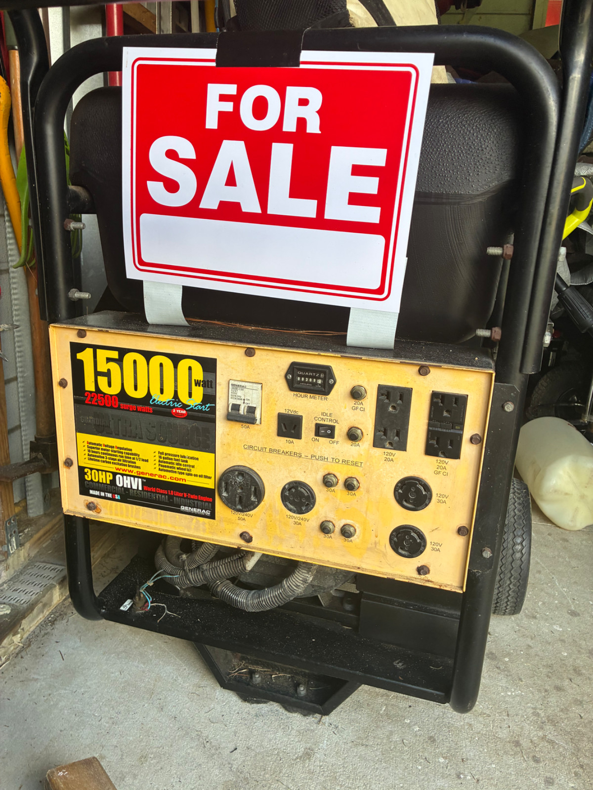 Generac 15000 Guardian Ultra Source Portable Generator